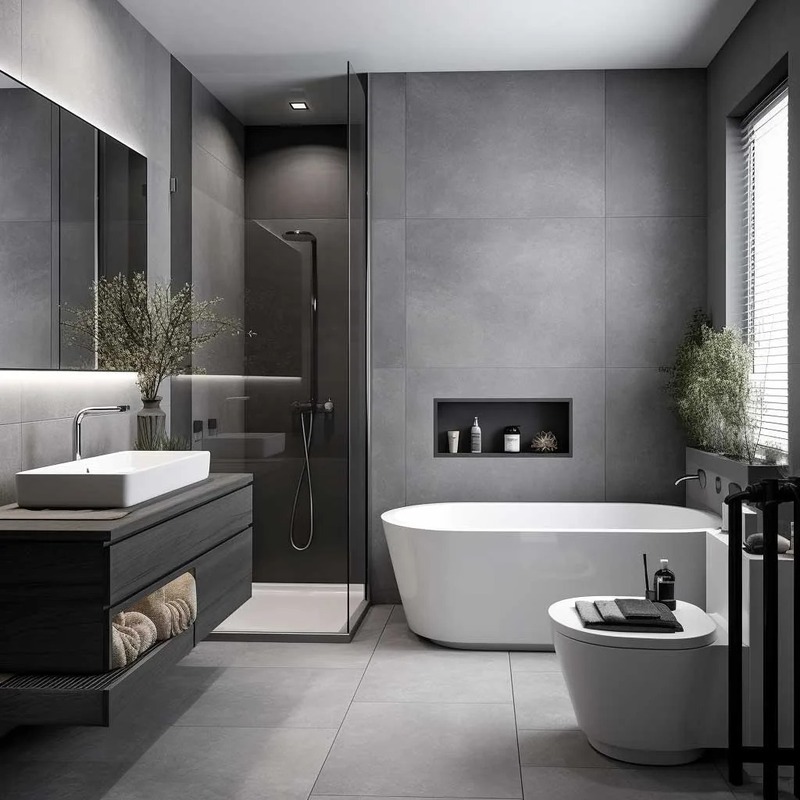 cách tính độ dốc sàn nhà vệ sinh